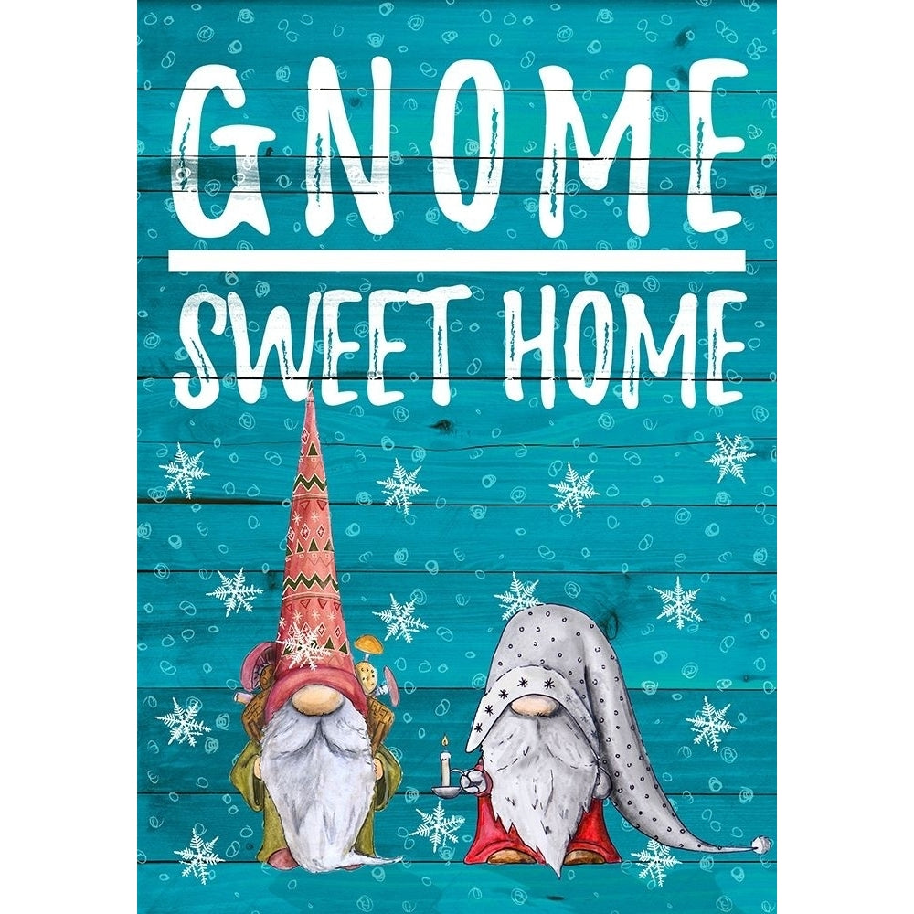 Gnome Sweet Home Poster Print by Hugo Edwins 13292FC Image 1