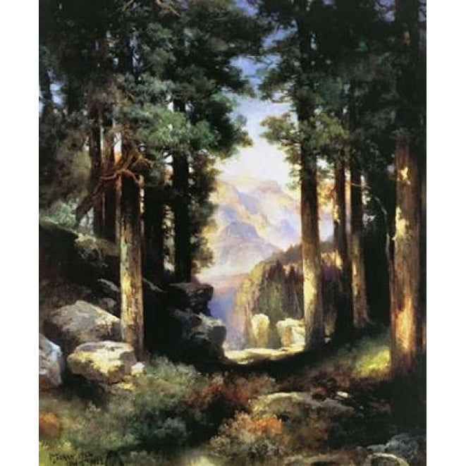 Grand Canyon of the Colorado Poster Print by Thomas Moran Image 1