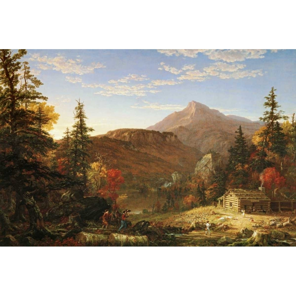 The Hunters Return Poster Print by Thomas Cole Image 1