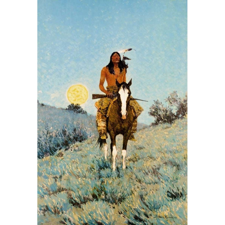 The Outlier Poster Print by Frederic Remington Image 2