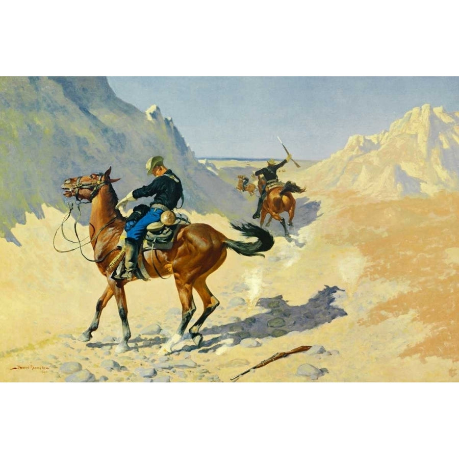 The Advance Guard Poster Print by Frederic Remington Image 1