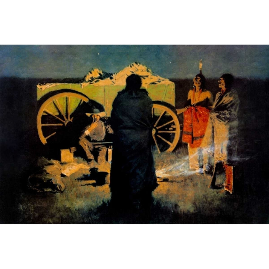 Shotgun Hospitality Poster Print by Frederic Remington Image 1