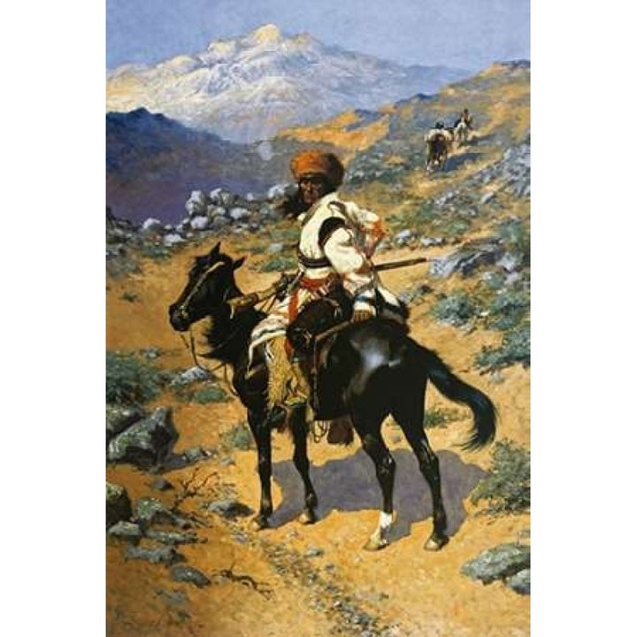 An Indian Trapper Poster Print by Frederic Remington Image 1