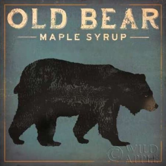 Old Bear Poster Print by Ryan Fowler Image 1