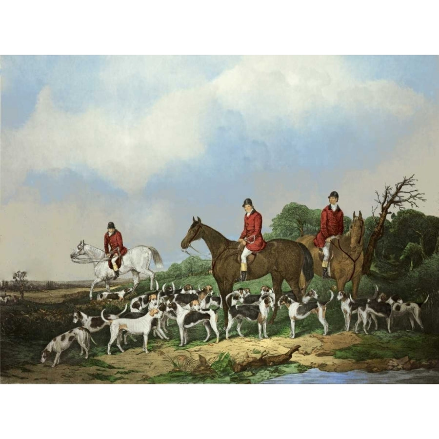 The Old Berkshire Hunt Poster Print by Goode Image 1