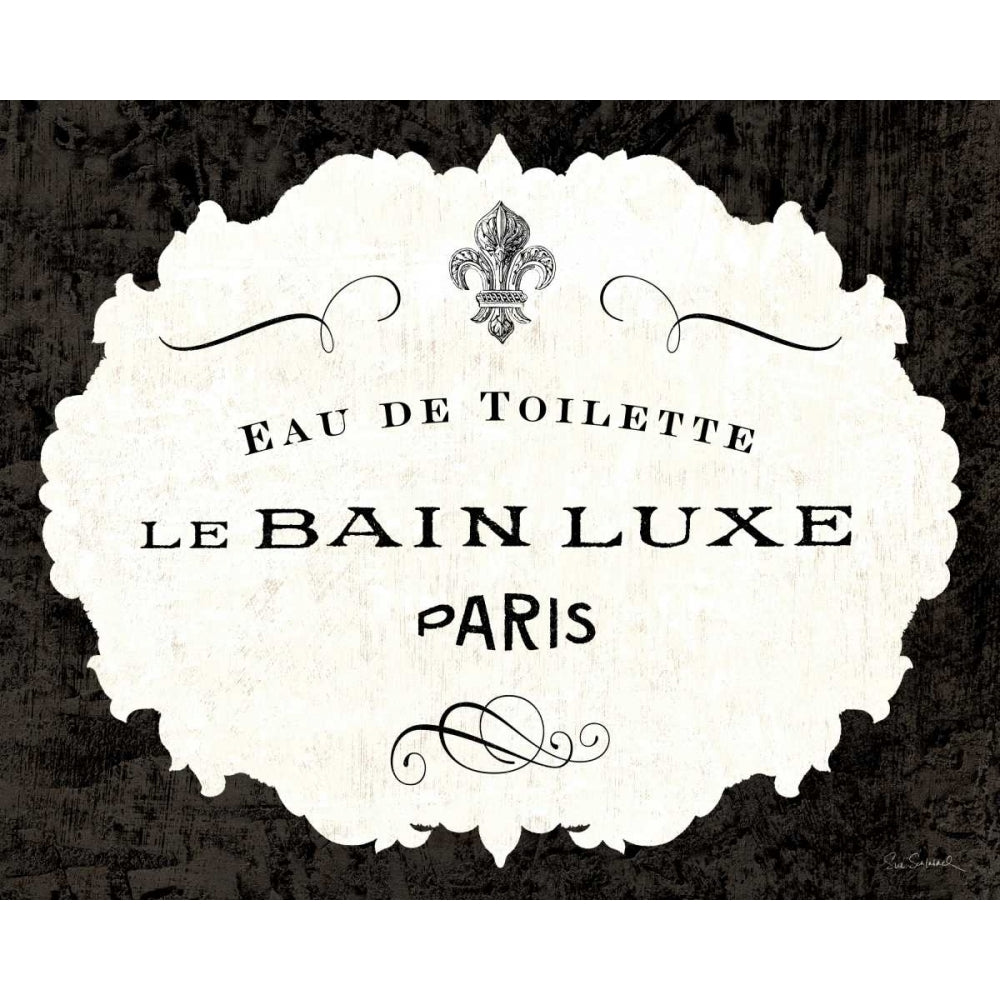 Le Bain Luxe I Poster Print by Sue Schlabach Image 1