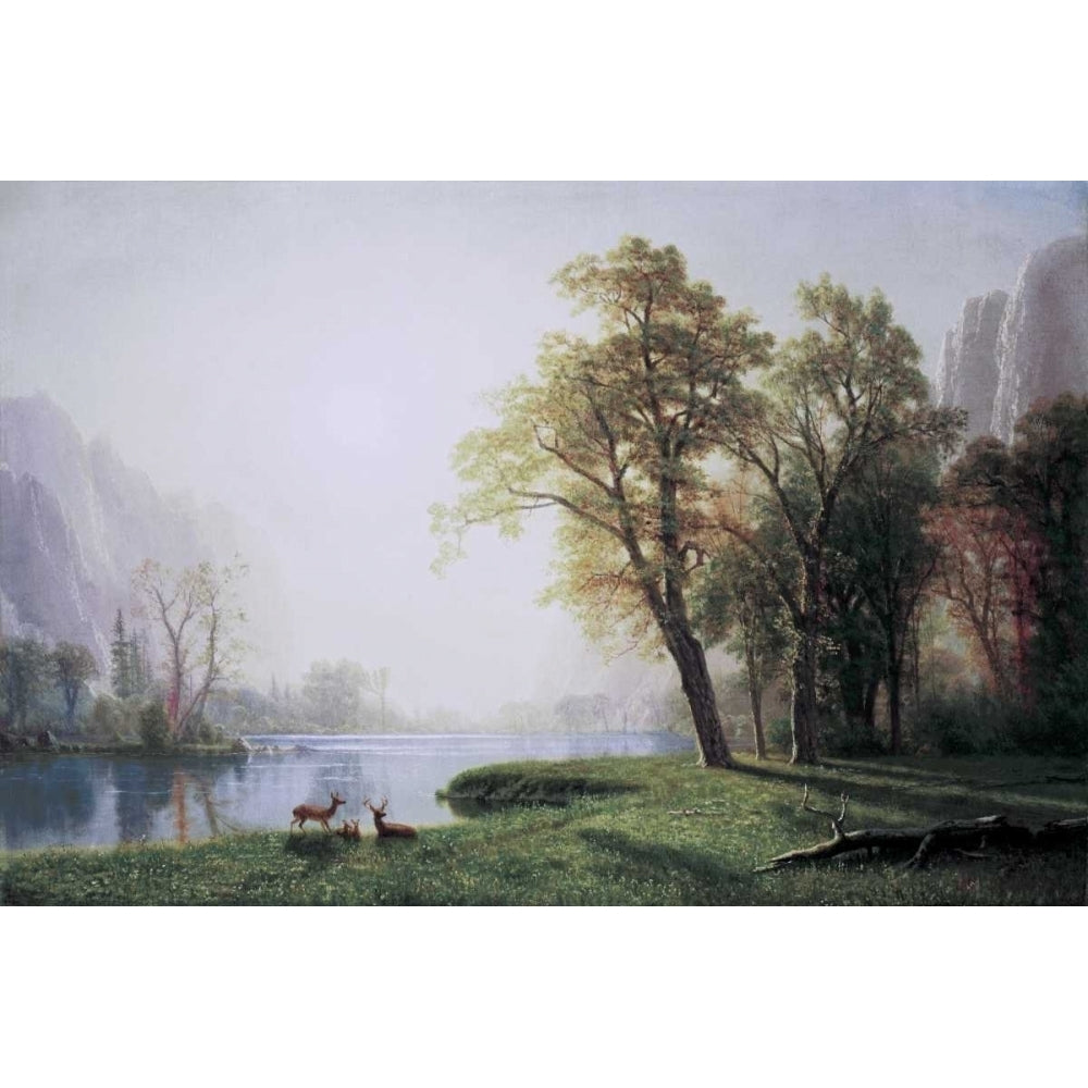 King River Canyon California Poster Print by Albert Bierstadt Image 1