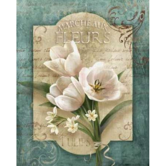 Marche aux Fleurs Poster Print by Conrad Knutsen Image 1