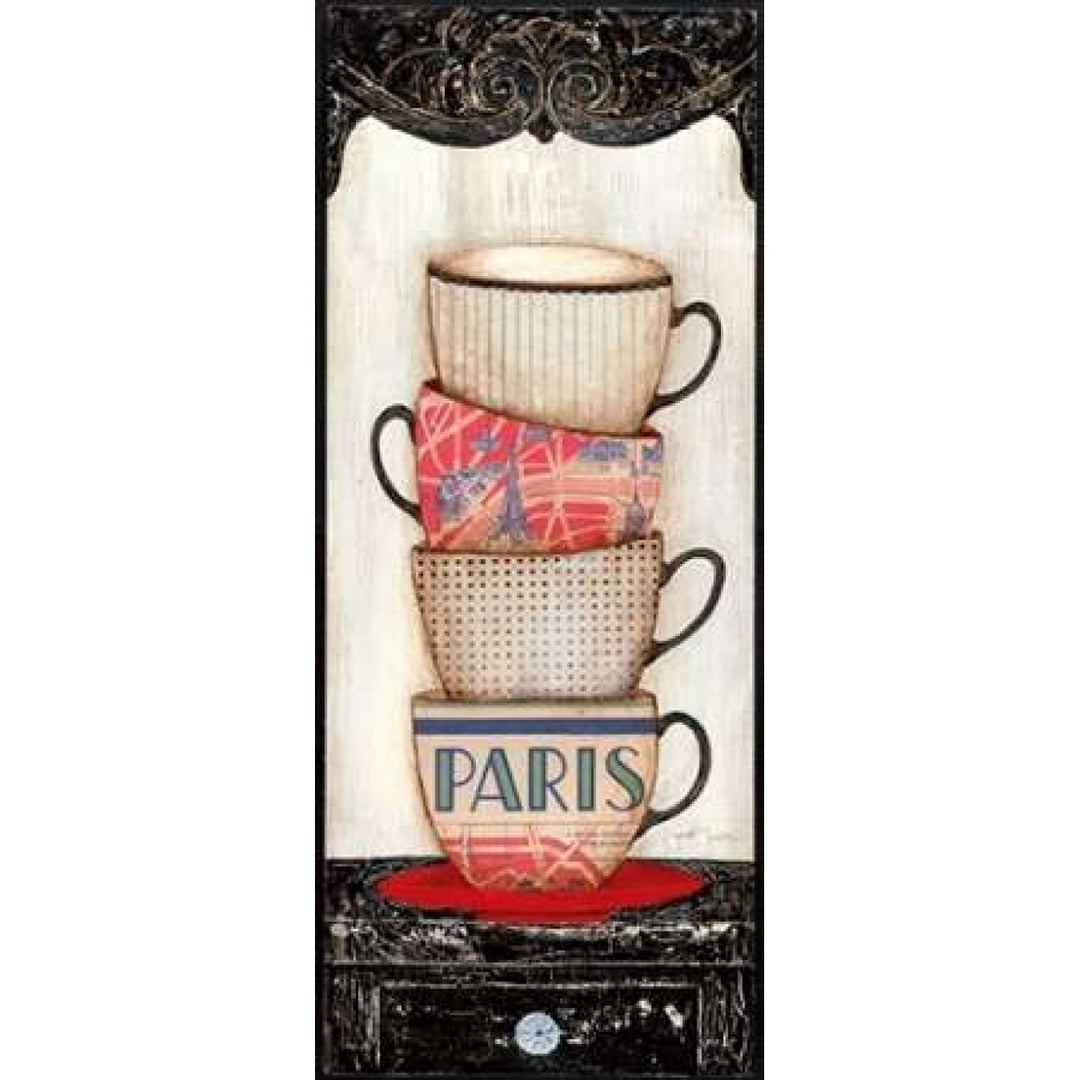 Coffee in Paris Poster Print by Tava Studios Image 1