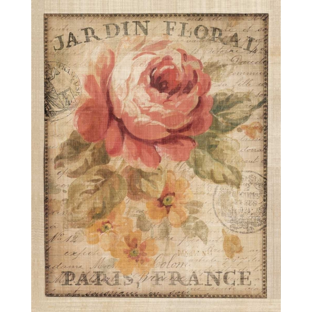 Parisian Flowers II Poster Print by Danhui Nai Image 2