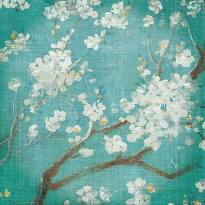 White Cherry Blossoms I Poster Print by Danhui Nai Image 2