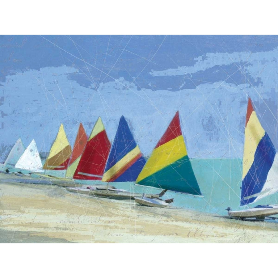 Sailboats Poster Print by Carol Robinson Image 1