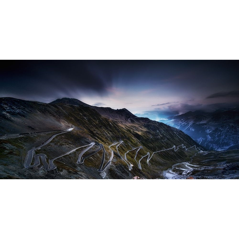 Passo Di Stelvio Poster Print - Sven Kohnke Image 1