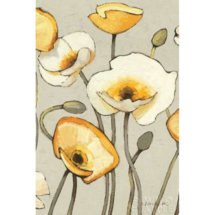 Jaune Gris III Crop Poster Print by Shirley Novak Image 1