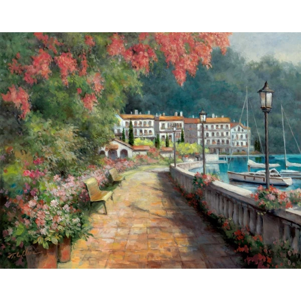 Morning Stroll Poster Print by T.C. Chiu Image 1