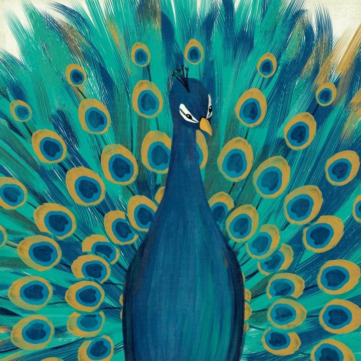 Proud as a Peacock I Poster Print by Veronique Charron Image 2