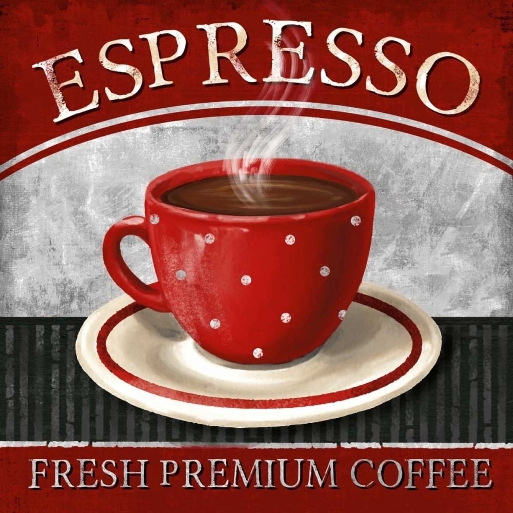 Espresso Poster Print by Conrad Knutsen Image 1