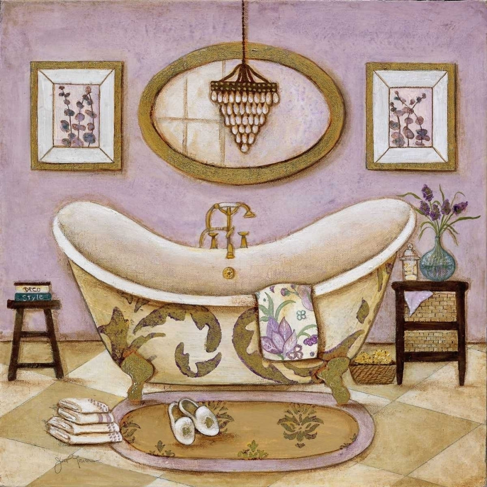 Lavender Bath II Poster Print by Tava Studios Image 2