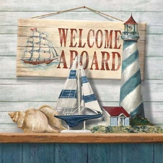 Welcome Aboard Poster Print by Conrad Knutsen Image 1