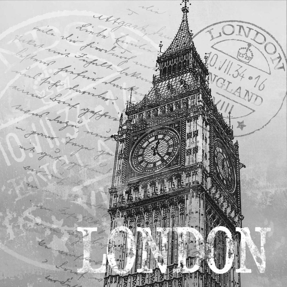 London Poster Print by Conrad Knutsen Image 2