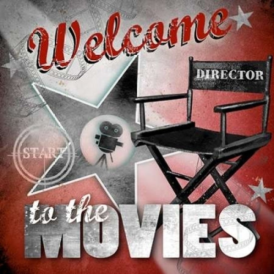 Welcome to the Movies Poster Print by Conrad Knutsen Image 1