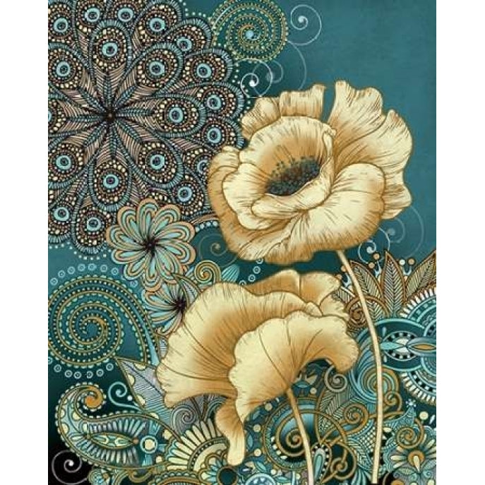 Inspired Blooms II Poster Print by Conrad Knutsen Image 1