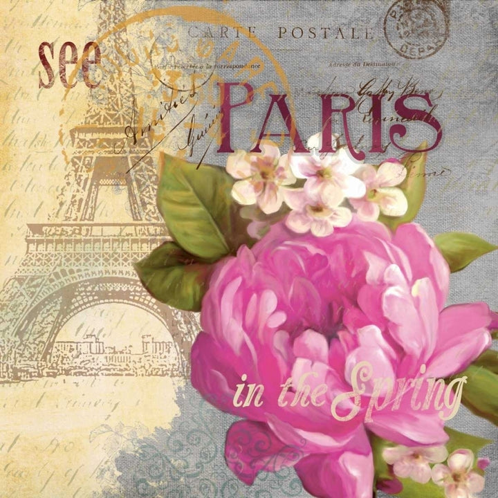 Paris in the Spring I Poster Print by Carol Robinson Image 2