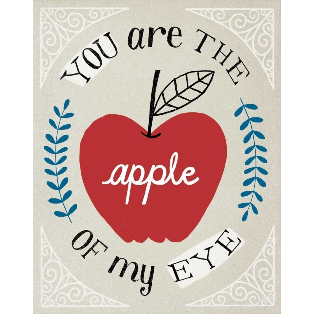 Apple of my Eye Poster Print by Oliver Towne Image 2