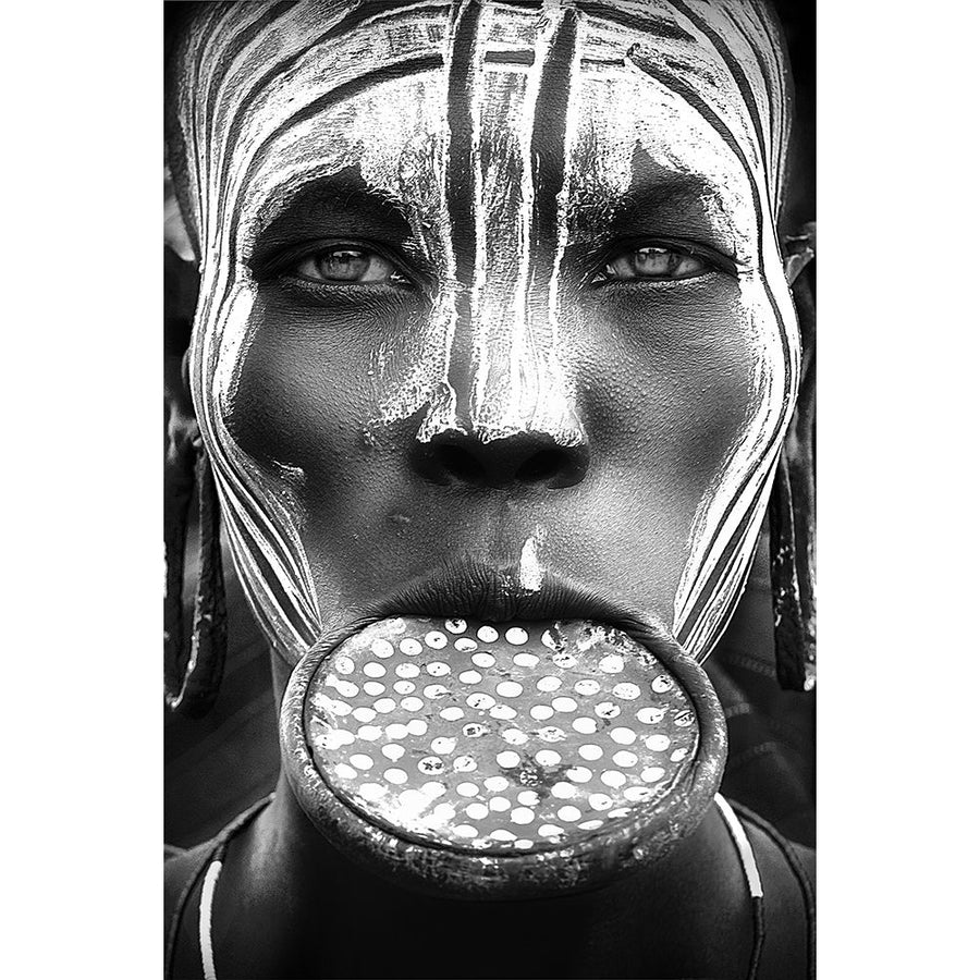 Tribal Beauty - Ethiopia-Mursi People Poster Print - Sergio Pandolfini Image 1