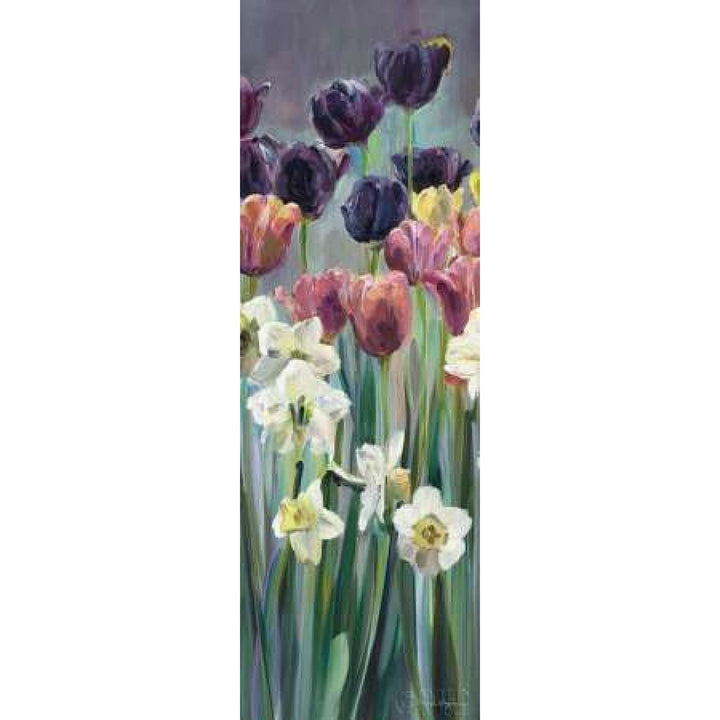 Grape Tulips Panel II Poster Print by Marilyn Hageman Image 1