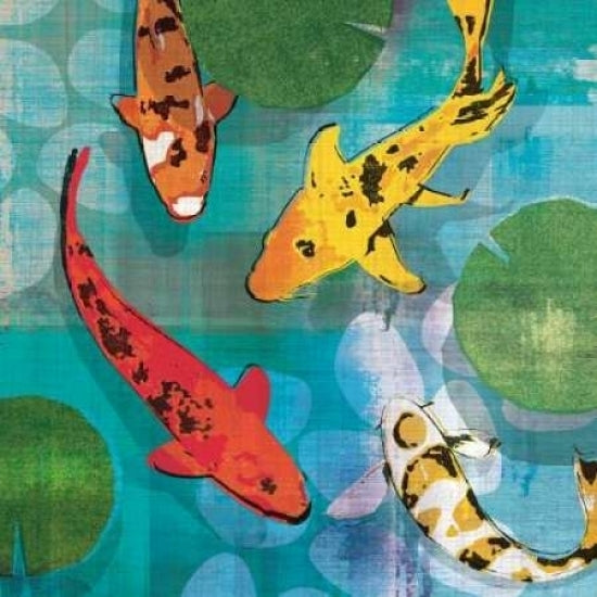 Lucky Koi I Poster Print by Tandi Venter Image 1