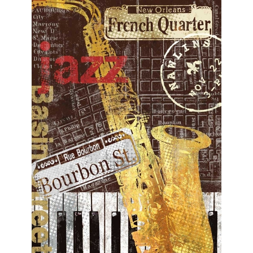 Nawlins Poster Print by Keith Mallett Image 2