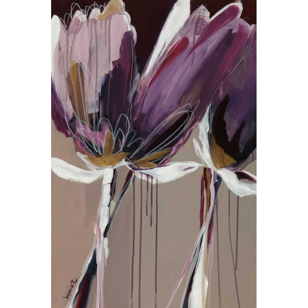 Aubergine Splendor II Poster Print by Angela Maritz Image 2