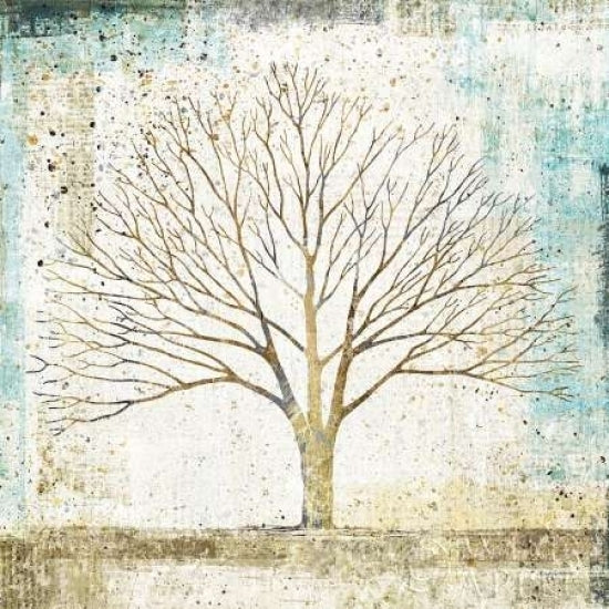 Solitary Tree Collage Poster Print by Avery Tillmon Image 1