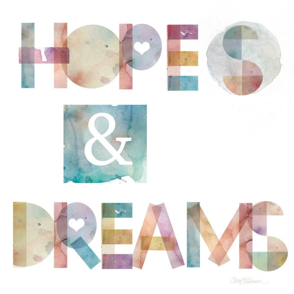 Hopes and Dreams Poster Print by Carol Robinson Image 2