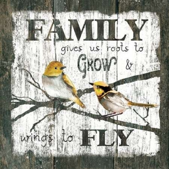 Family Wings Poster Print by Carol Robinson Image 2