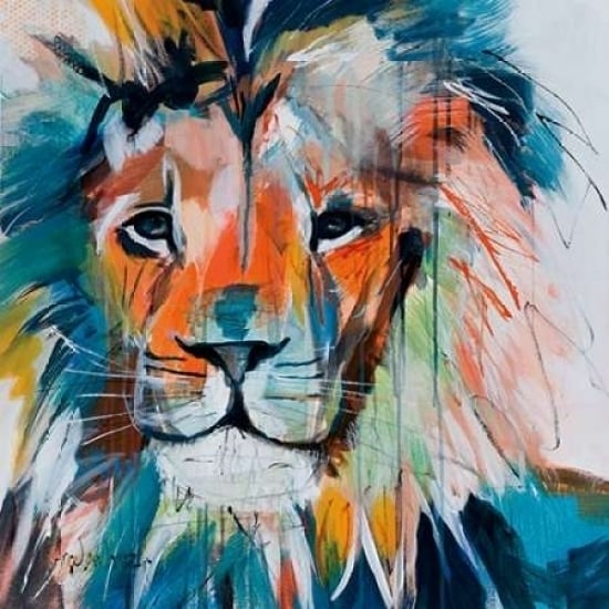 Do You Want My Lions Share Poster Print by Angela Maritz Image 2