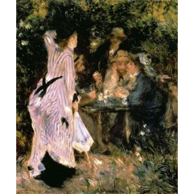 Au Jardin Du Moulin Poster Print by Pierre-Auguste Renoir Image 1