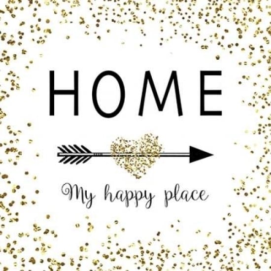 Home My Happy Place Poster Print by Amanda Murray Image 1