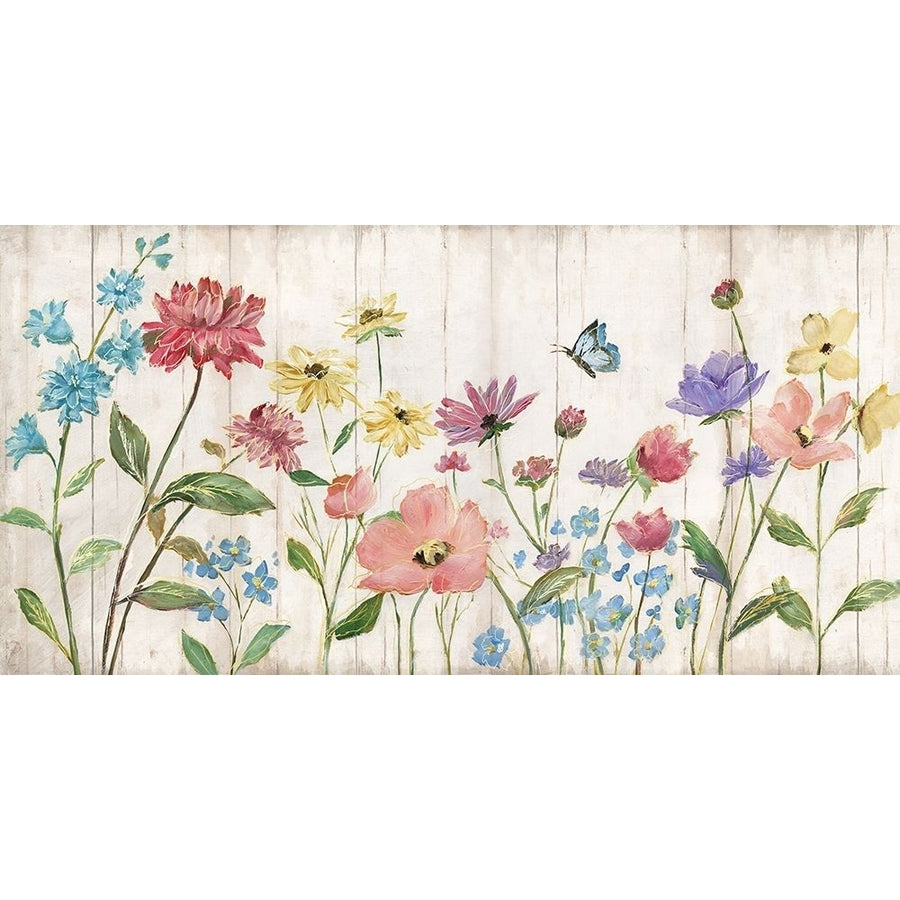 Wildflower Flutter On Poster Print by Nan Image 1