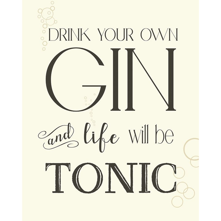 Gin and Tonic Poster Print by Kelly Donovan Image 2