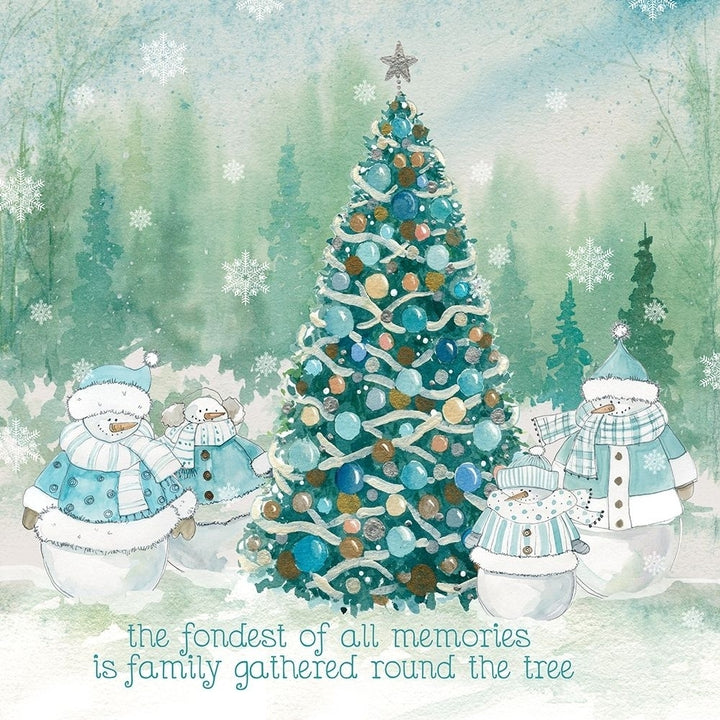 Snowman Family Poster Print by Carol Robinson Image 2