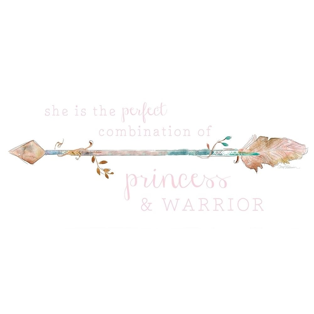 Princess and Warrior Poster Print by Carol Robinson Image 1