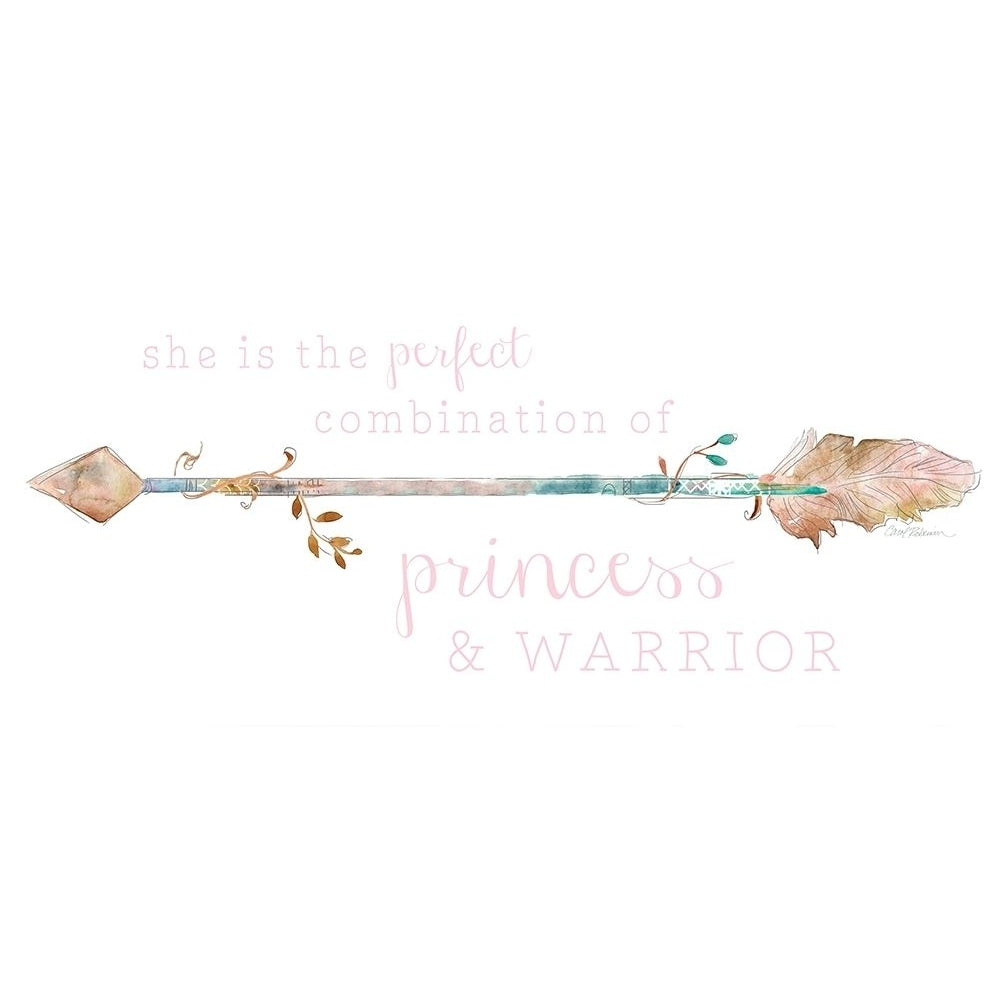 Princess and Warrior Poster Print by Carol Robinson Image 2