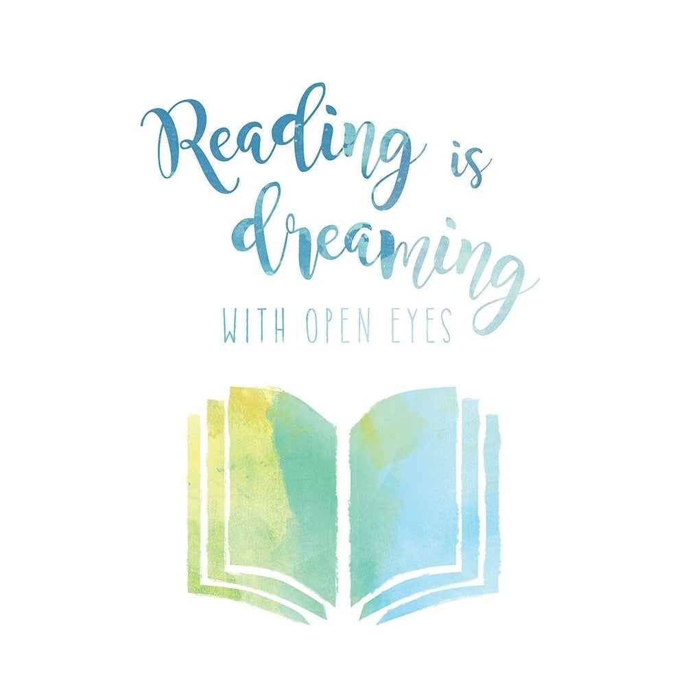 Reading Is Dreaming Poster Print by Amanda Murray Image 1