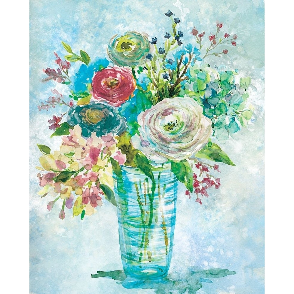 Blue Bouquet I Poster Print by Carol Robinson Image 2