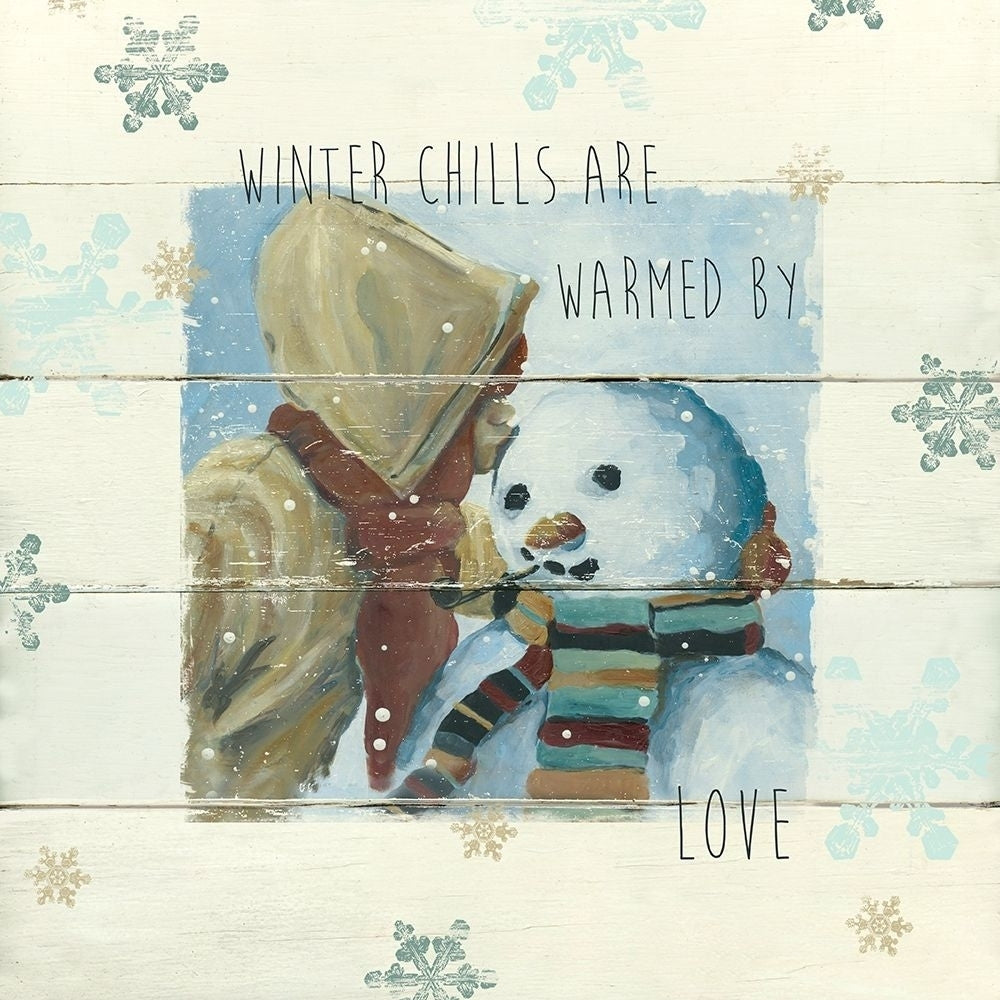 Winter Chills Poster Print by Carol Robinson Image 1