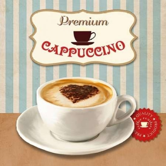 Premium Cappuccino Poster Print by Skip Teller Image 1