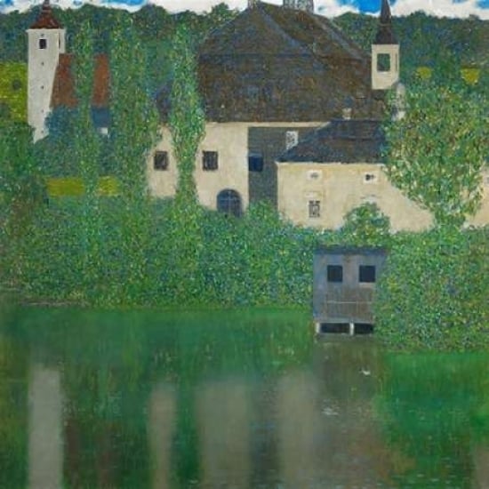 Schloss Kammer am Attersee Poster Print by Gustav Klimt Image 2