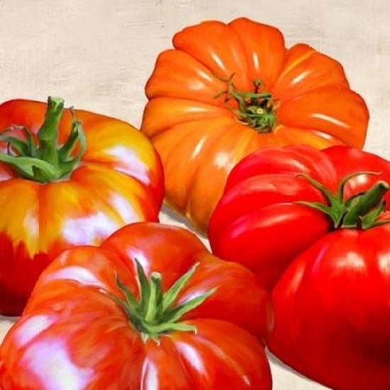 Tomatoes Poster Print by Remo Barbieri Image 1